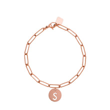 Rose Gold Initial Bracelet (A-Z) Bracelets