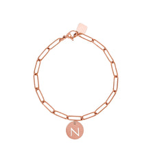Rose Gold Initial Bracelet (A-Z) Bracelets