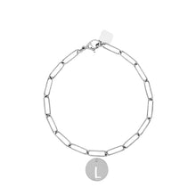 Silver Initial Bracelet (A-Z)