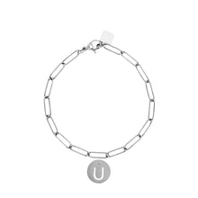 Silver Initial Bracelet (A-Z)