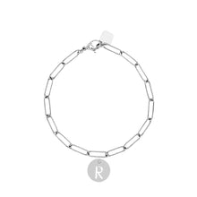 Silver Initial Bracelet (A-Z)