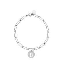 Silver Initial Bracelet (A-Z)