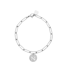 Silver Initial Bracelet (A-Z)