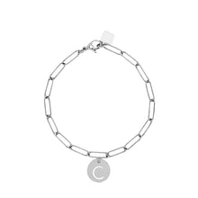 Silver Initial Bracelet (A-Z)