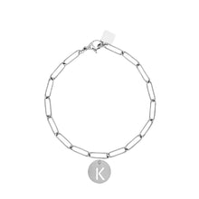 Silver Initial Bracelet (A-Z)