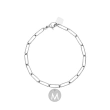 Silver Initial Bracelet (A-Z)