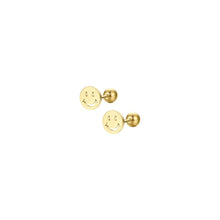 Smiley Barbell Earring Earrings